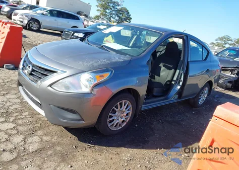 2016 Nissan Versa 1.6 S+ from USA, damaged, VIN 3N1CN7AP5GL915137